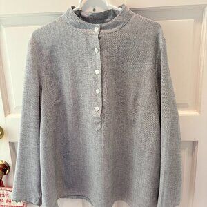 MARY G MILDRED HOIT TOP GRAY SIZE XL